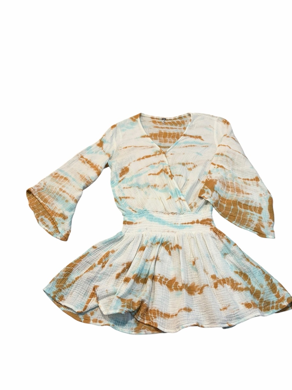 YFB smocked waist mini dress